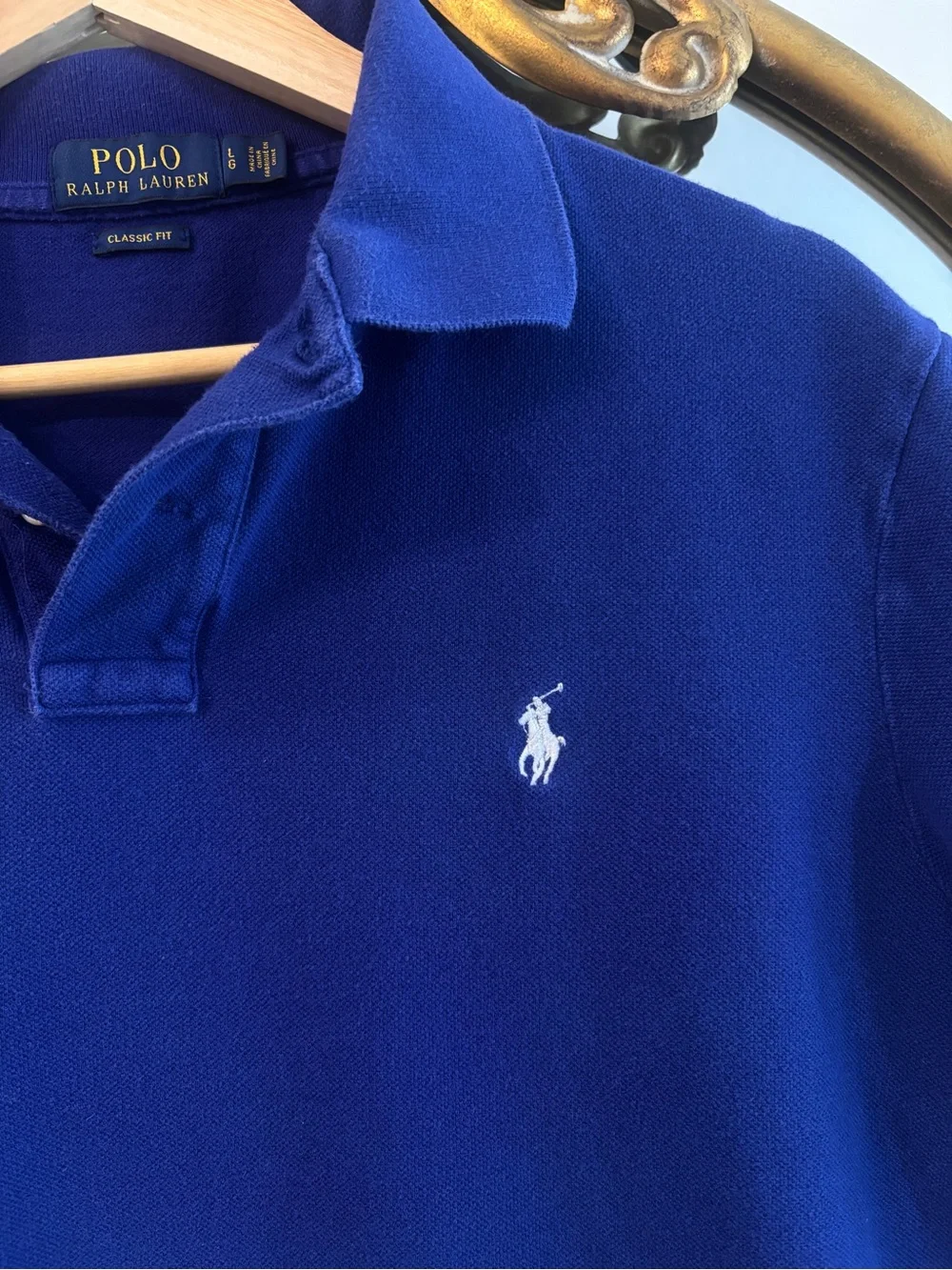 Ralph Lauren Men’s Royal Blue Short-Sleeve Polo